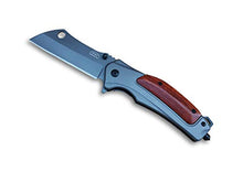 Load image into Gallery viewer, Folding Knife Camping Pocket Knife Hunting - Fast Open Folding Knife Wood Handle - Folding Pocket Knife Assist Open - 7CR13Mov Steel 58HRC - for Men Work Outdoor Adventure Hiking Knife Survival