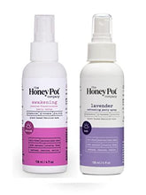 Load image into Gallery viewer, The Honey Pot Company Panty Spray 4 Oz Pack Of 2! Includes Lavender & Jasmine! Plant-Based and All Natural Feminine Spray! Refresh, Restore and Revive Feminine Care! Sulfate Free, Cruelty Free & Paraben Free!