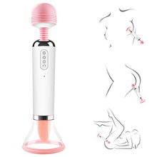 Load image into Gallery viewer, Perfect Size Realistic Tongue Licker with Multi Speed Líckíng&Vibrating Handheld Wireless Pussy Pleasure Massaging Tools for Female Underwear Therapy Device IPX7 Waterproof Tshirt
