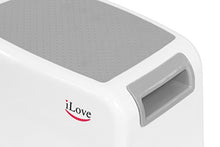 Load image into Gallery viewer, 2 Step Stool for Kids (Gray 2 Pack) | Toddler Stool for Toilet Potty Training | Slip Resistant Soft Grip for Safety as Bathroom Potty Stool & Kitchen Step Stool | Dual Height & Wide Two Step | iLove