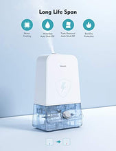 Load image into Gallery viewer, 6L Cool Mist Humidifiers Quiet Ultrasonic Humidifier 20-100 Hours, Easy to Clean, for Living Room Babies Room Bed Room Guitar Room 360° Nozzle (White)