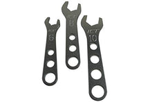 Load image into Gallery viewer, ICT Billet 3 Piece Billet Aluminum Wrench Set 6 8 10 an Fittings Thread Lightweight Ergonomic Compact Handle Designed & Manufactured in The USA 551470