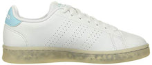 Load image into Gallery viewer, adidas Women's Advantage Eco Sneaker, White/White/Hazy Sky, 8
