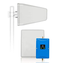 Load image into Gallery viewer, Cell Phone Signal Booster Antenna for Home and Office - Boosts 4G LTE Data and Volte for Verizon AT&T T-Mobile - Dual 700MHz Band 12/13/17 Cellular Repeater Amplifier Kit Cover Up to 5,000Sq Ft