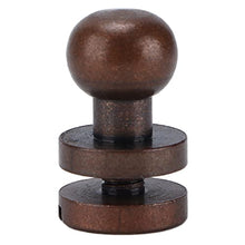 Load image into Gallery viewer, 20Pcs Round Head Rivets, Luggage Hardware Accessories Portable Good Toughness Round Head Stud Screws Nails for DIY Leather Crafts/Shoes/Bag//Clothe(10X8mm)