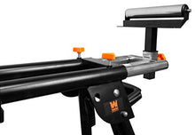 Load image into Gallery viewer, WEN MSA330 Collapsible Rolling Miter Saw Stand with 3 Onboard Outlets