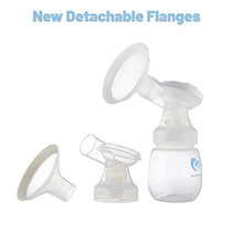 Load image into Gallery viewer, Bellababy MiniO Breast Pump,Electric Double Breast Pump Rechargeable,Come with 24mm Detachable Flanges ,10 Storage Bags,2 Storage Bag Adapters,2 Bottle Neck Adapters