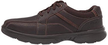 Load image into Gallery viewer, Clarks Men's Bradley Walk Oxford, Brown Tumbled Leather, 8.5 Wide