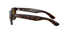 Load image into Gallery viewer, Ray-Ban RB2132 New Wayfarer Square Sunglasses, Tortoise/Polarized B-15 Brown, 55 mm
