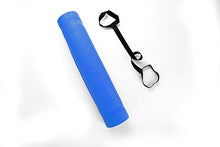 Load image into Gallery viewer, Mind Reader YOGAPVC-BLU All Purpose Extra Thick Yoga Fitness & Exercise Mats with Carrying Strap, High Density Anti-Tear, Blue