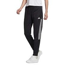 Load image into Gallery viewer, adidas womens Tiro 21 Track Pants Black/White XX-Large