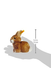Load image into Gallery viewer, Steiff Hoppel Rabbit Stuffed Animal with Soft Woven Fur - Premium Plush Toy or Gift for Ages 3 and Up, Brown