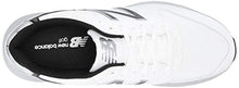 Load image into Gallery viewer, New Balance Men's Sweeper Waterproof Spiked Comfort Golf Shoe, White/Black, 13 4E 4E US