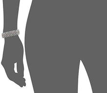 Load image into Gallery viewer, NATALIA DRAKE 2 Cttw Diamond Antique Reproduction Interlocking Infinity Bracelet Set for Women in Rhodium Plated Brass (Color H-J)