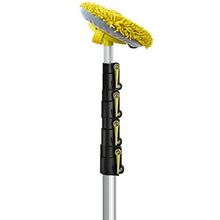 Load image into Gallery viewer, DocaPole 7-30 Foot Wall Duster Extension Pole | Chenille Microfiber Cleaning Head | For Use by Hand or with an Telescopic Pole | High Reach Duster for Walls and High Ceilings | Washable Cleaning Cloth