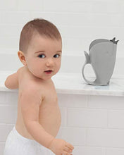 Load image into Gallery viewer, Skip Hop Baby Bath Rinse Cup, Moby Tear-free Waterfall Rinser, Grey