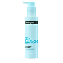 Load image into Gallery viewer, Neutrogena Skin Balancing Purifying Gel Cleanser with 2% Polyhydroxy Acid (PHA), Softening Face Wash for Normal & Combo Skin, Paraben-Free, Soap-Free, Sulfate-Free, 6.3 oz