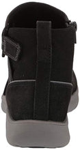 Load image into Gallery viewer, Clarks Women's Adella Cove Ankle Boot, Black Textile, 9M