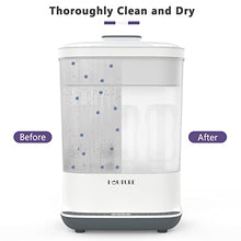 Load image into Gallery viewer, HAUTURE Baby Bottle Sterilizer and Dryer, 6-in-1 Electric Steam Sterilizer for Baby Bottles, Pacifier, Breast Pump- Touch Screen & Auto-Off Bottle Sanitizer, White