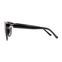 Load image into Gallery viewer, 2 Pair Bifocal Sunglasses Reading Glasses for Women Fashion Designer Cateyes (2 PACK (Black & Brown), 2.50)