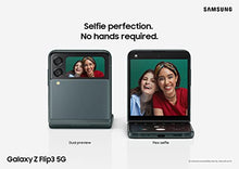 Load image into Gallery viewer, SAMSUNG Galaxy Z Flip 3 5G Factory Unlocked Android Cell Phone US Version Smartphone Flex Mode Intuitive Camera Compact 128GB Storage US Warranty, Phantom Black