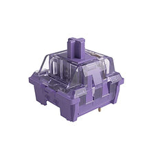 Load image into Gallery viewer, Akko CS Switches, 3 Pin 36gf Tactile Switch Compatible for MX Mechanical Keyboard (45 pcs, Lavender Purple)