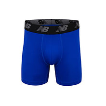 Load image into Gallery viewer, New Balance Men's Standard Boxer Brief, Team Royal/Team Red/Pig/Thunder, Medium