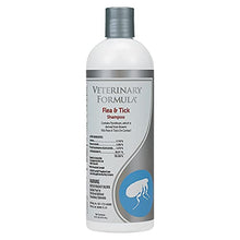 Load image into Gallery viewer, Veterinary Formula Flea and Tick Shampoo for Dogs and Cats, 16 oz – Dog and Cat Flea Shampoo with Pyrethrum to Kill Fleas, Ticks On Contact – Cleanses and Exfoliates