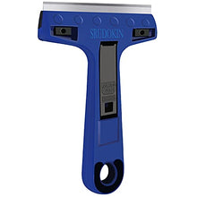Load image into Gallery viewer, Razor Blade Scraper, Scraper Tool with 10PCS Extra Replacement Metal Blades, Razor Scraper Remover for Cleaning Paint, Caulk, Adhesive, Label, Decal, Sticker from Window, Glass, Tile, Floor, Stove Top