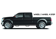 Load image into Gallery viewer, N-Fab H0464-TX Nerf Step Bar Wheel To Wheel; Textured Black; Special Order; 2 in. Tube;