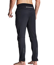 Load image into Gallery viewer, Souke Sports Men's Bike Cycling Pants Windproof Hiking Outdoor Winter Fleece Thermal Athletic Pants(Black, X-Large)