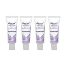 Load image into Gallery viewer, Crest 3D White Brilliance Advanced Whitening Travel Size Toothpaste, .85 oz. (Pack of 4)