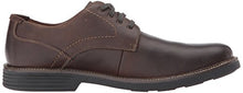 Load image into Gallery viewer, Dockers Mens Parkway Leather Dress Casual Oxford Shoe with Stain Defender, Dark Brown, 10.5 W