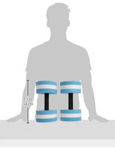 Load image into Gallery viewer, Trademark Innovations Aquatic Exercise Dumbells - Set of 2 - for Water Aerobics, Blue (BARBLS-WTR)