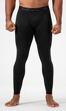 Load image into Gallery viewer, DEVOPS Men's Thermal Compression Pants, Athletic Leggings Base Layer Bottoms (2 Pack) (2X-Large, Black/Black)