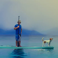 Load image into Gallery viewer, EDOSTORY Inflatable Stand Up Paddle Board (10'6 x 31.5'' x 6'') with Accessories Carry Bag, Wide Stance, Bottom Fin for Paddling, Non-Slip Deck, Surf Control, Youth & Adult Standing Boat A