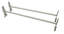 Load image into Gallery viewer, MaxxHaul 70440 Gutter Mount Van Rack (500 lb. Capacity) , White