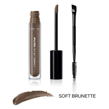 Load image into Gallery viewer, L'Oreal Paris Unbelieva-Brow Longwear Waterproof Tinted Brow Gel, No Smudge, No Transfer, Sweat-Resistant, Soft Brunette, 0.15 fl oz