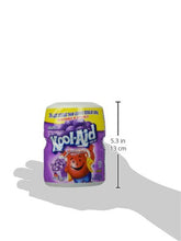 Load image into Gallery viewer, Kool-Aid Caffeine Free Grape Sweetened Powdered Drink Mix 1 Count 19 oz Canister