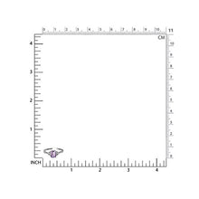 Load image into Gallery viewer, Silvershake 1.02ct. Natural Amethyst and White Cubic Zirconia 925 Sterling Silver Engagement Ring Size 6