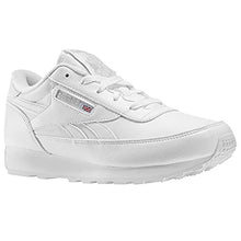 Load image into Gallery viewer, Reebok Women Classic Renaissance Sneaker, White/Steel, 9