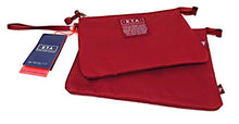 Load image into Gallery viewer, E.T.A Travel Adventure Multi Compartment Dark Red Travel Bag Cozumel Wristlet by Rosetti