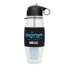 Load image into Gallery viewer, Seychelle pH2O Alkaline Water Filter Bottle - Increases pH and Filters Water - 28 oz