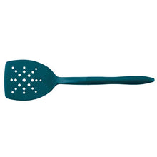 Load image into Gallery viewer, Rachael Ray Tools and Gadgets Flexi Turner and Scraping Spoon Set / Cooking Utensils - 2 Piece, Teal Blue