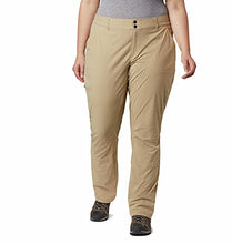 Load image into Gallery viewer, Columbia Women's Saturday Trail Stretch Pant, British Tan, 6 Short