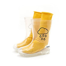 Load image into Gallery viewer, Ozkiz 'Rainy Day' Rainboots for Boys Girls Toddler_Clear White, US Size 9 (160mm)