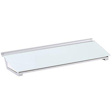 Load image into Gallery viewer, Quartet Glass Desktop Computer Pad, 18" x 6", Whiteboard, Dry Erase Surface, White Surface (GDP186)