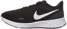 Load image into Gallery viewer, Nike Women's Revolution 5 Running Shoe, Black/White-Anthracite, 6.5 Wide US
