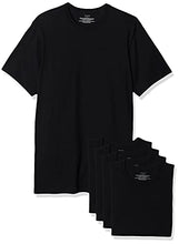 Load image into Gallery viewer, Calvin Klein Men's Cotton Classics Slim Fit Crew Neck T-Shirts, Black (5 Pack), S