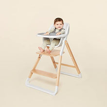 Load image into Gallery viewer, Ergobaby Evolve Baby High Chair Seat Insert and Tray, Natural Wood